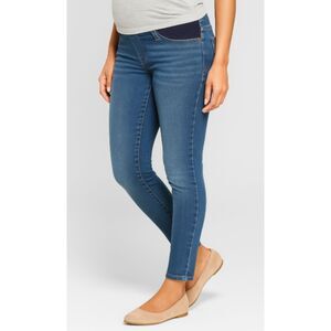 Isabel Maternity by Ingrid & Isabel Jeans Size 6 Skinny Crop Stretch Belly Panel